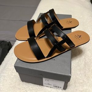 Aquatalia- Abigayle Calf- Italian Leather Sandal